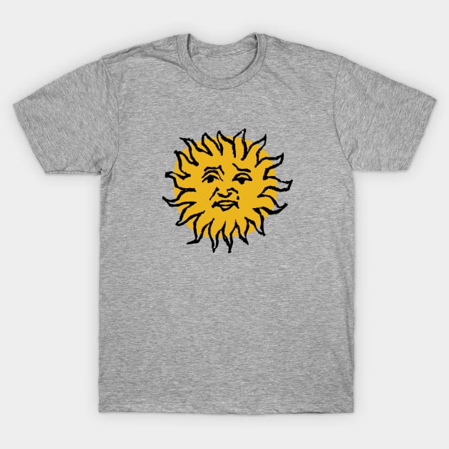 Medieval Sun T-Shirt by hanoded